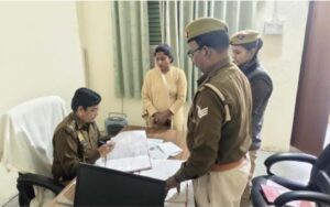 सफीपुर उन्नाव पुलिस निरीक्षण